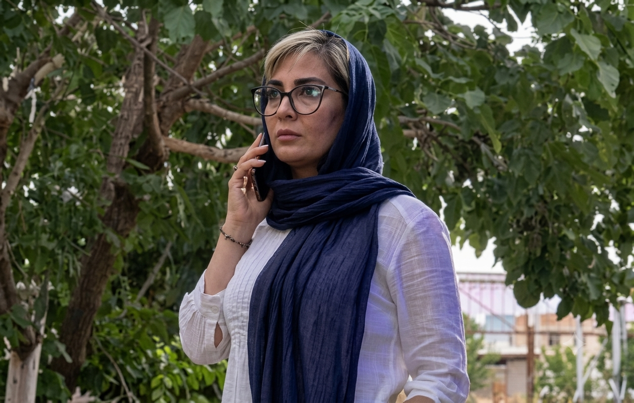 Aktivistin Azadeh Yaghoubi